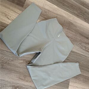 Nike Light Gray Active Leggings